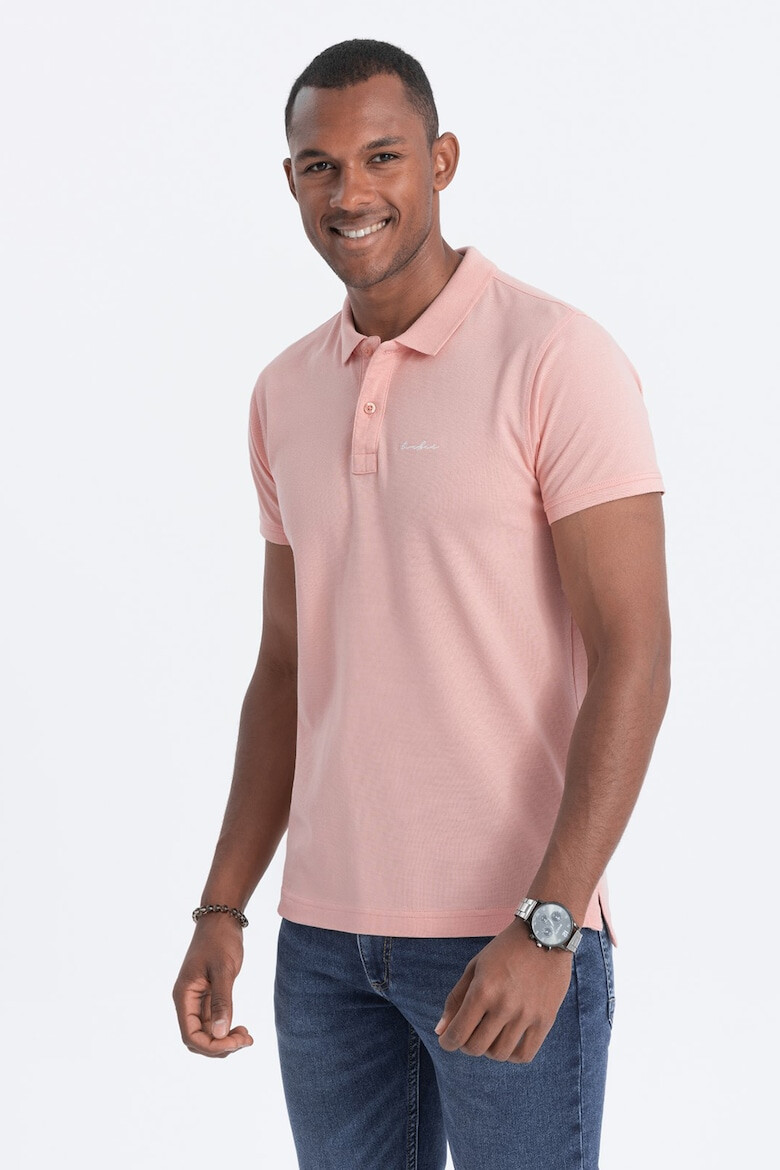 OMBRE Tricou polo de bumbac - Pled.ro