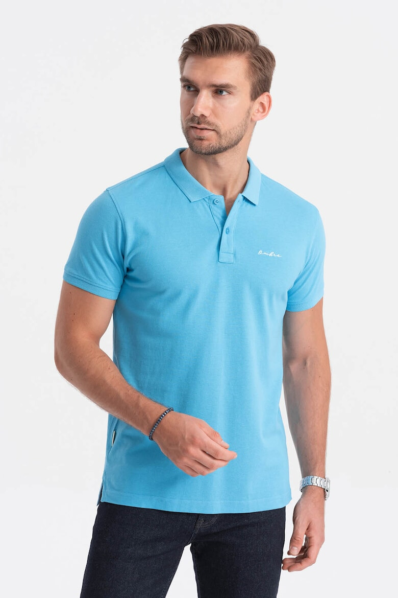 OMBRE Tricou polo de bumbac - Pled.ro