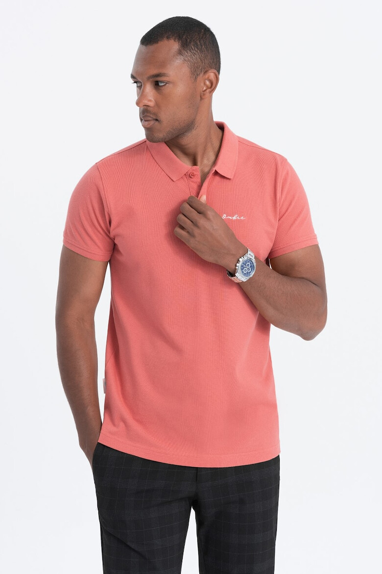 OMBRE Tricou polo de bumbac - Pled.ro