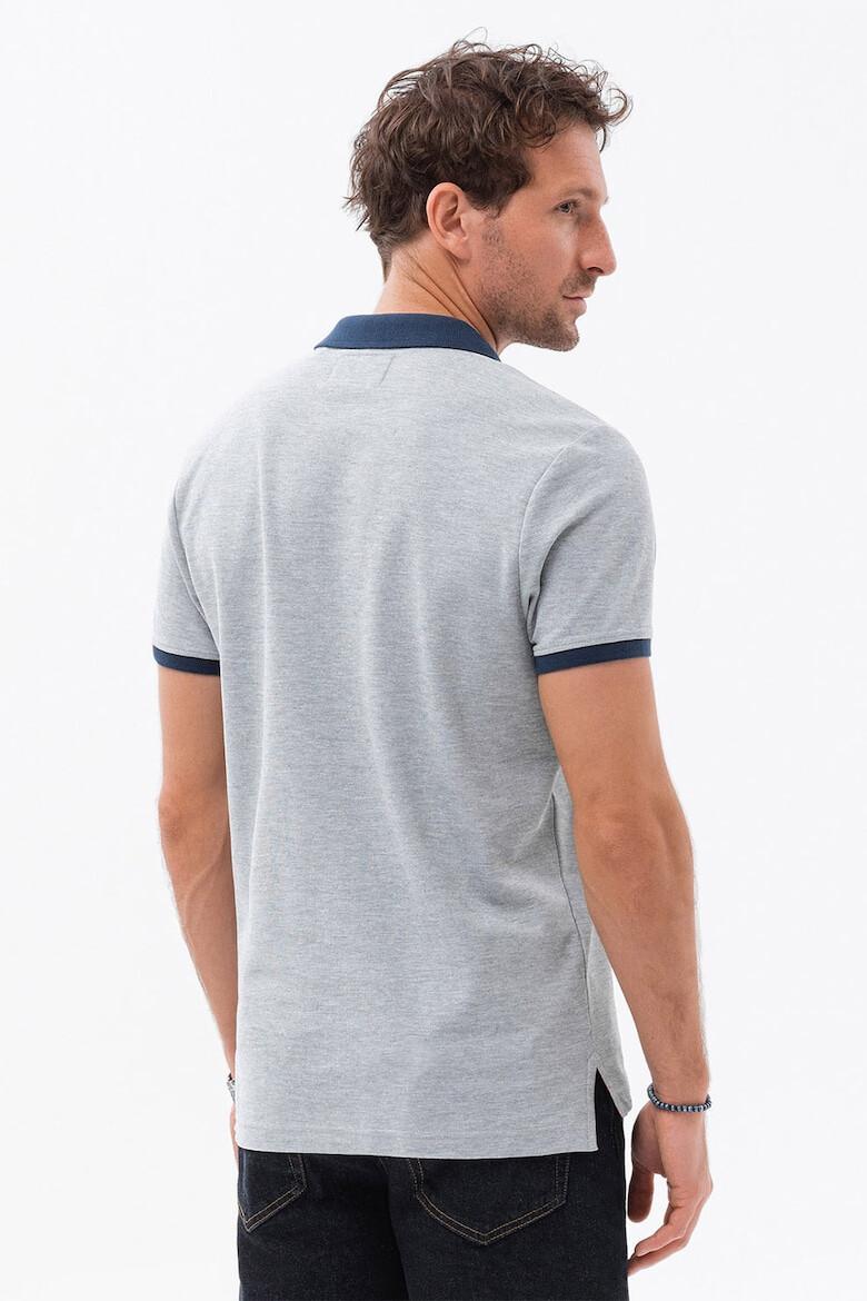 OMBRE Tricou polo din material pique - Pled.ro