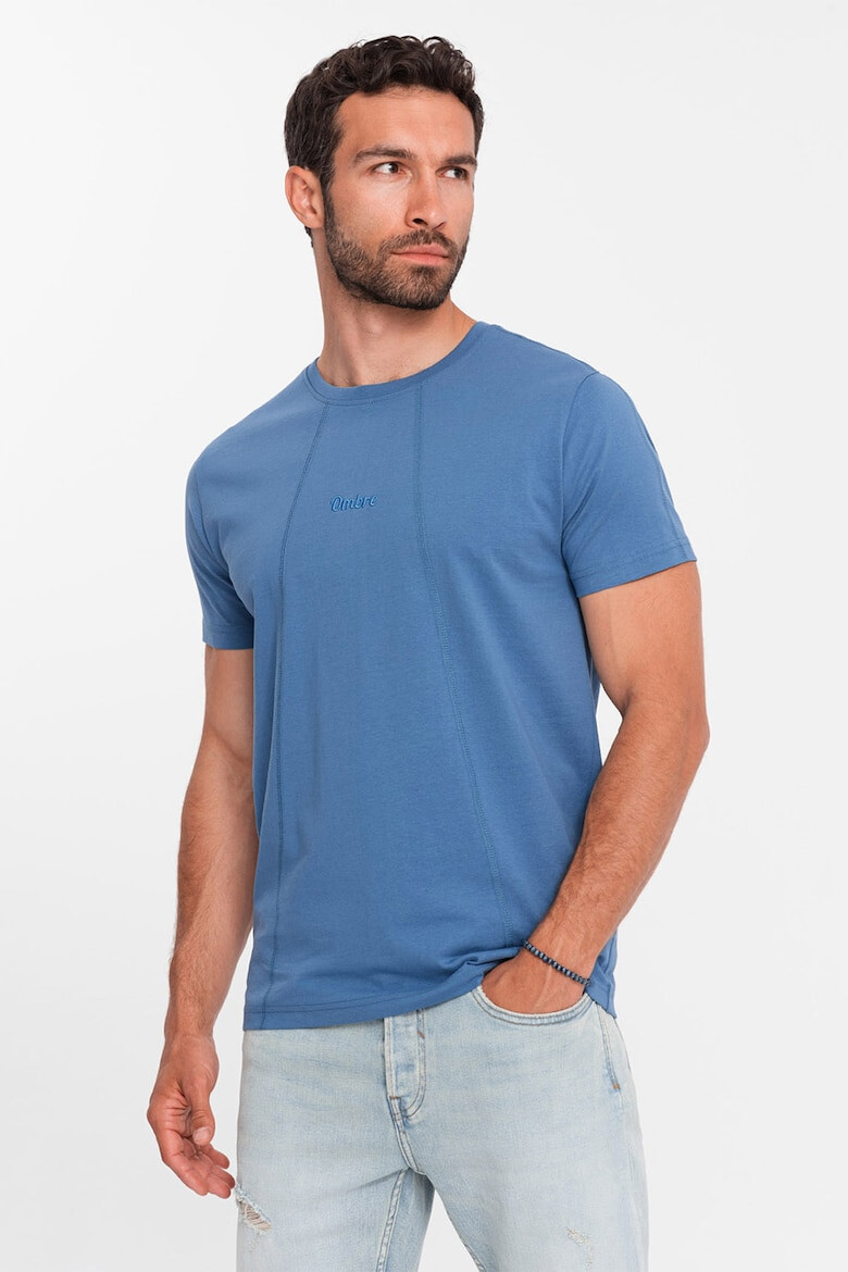 OMBRE Tricou regular fit din bumbac - Pled.ro