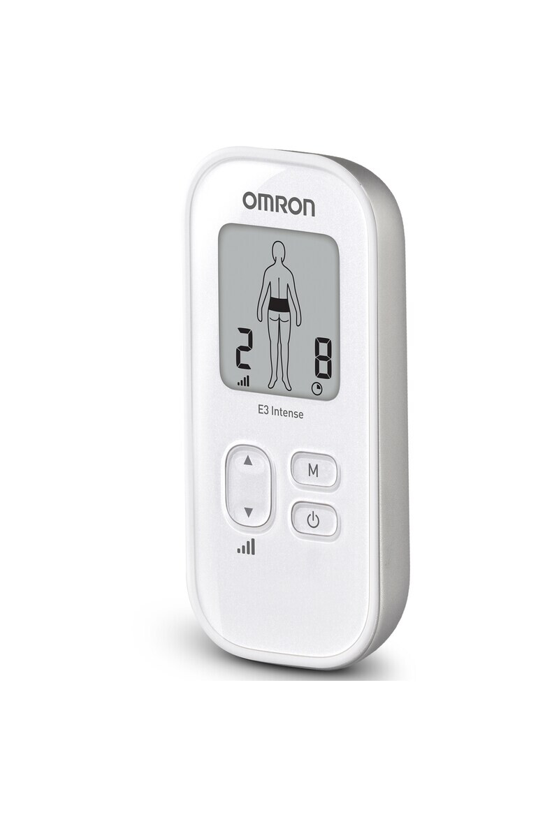 Omron Aparat pentru terapira durerii E3 2 pad-uri Intensitate reglabila 9 moduri Timer Alb - Pled.ro