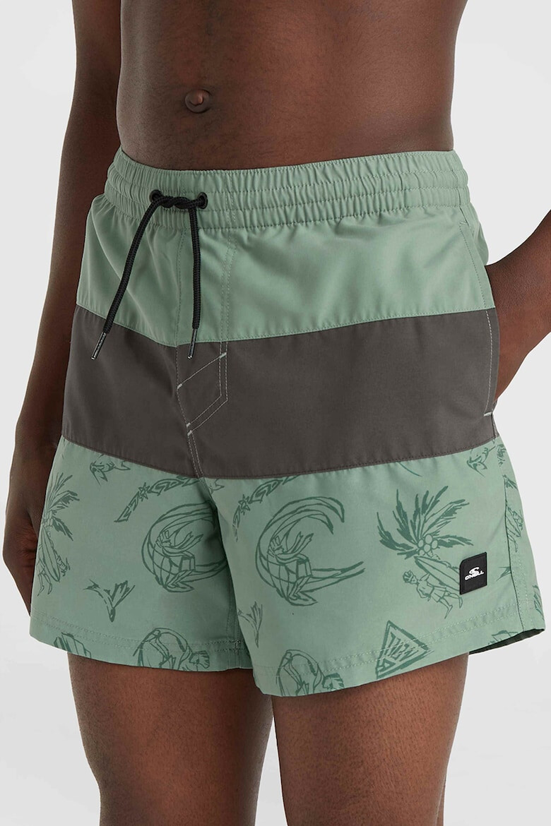 O'Neill Pantaloni scurti de baie cu model Cali Block 15'' - Pled.ro