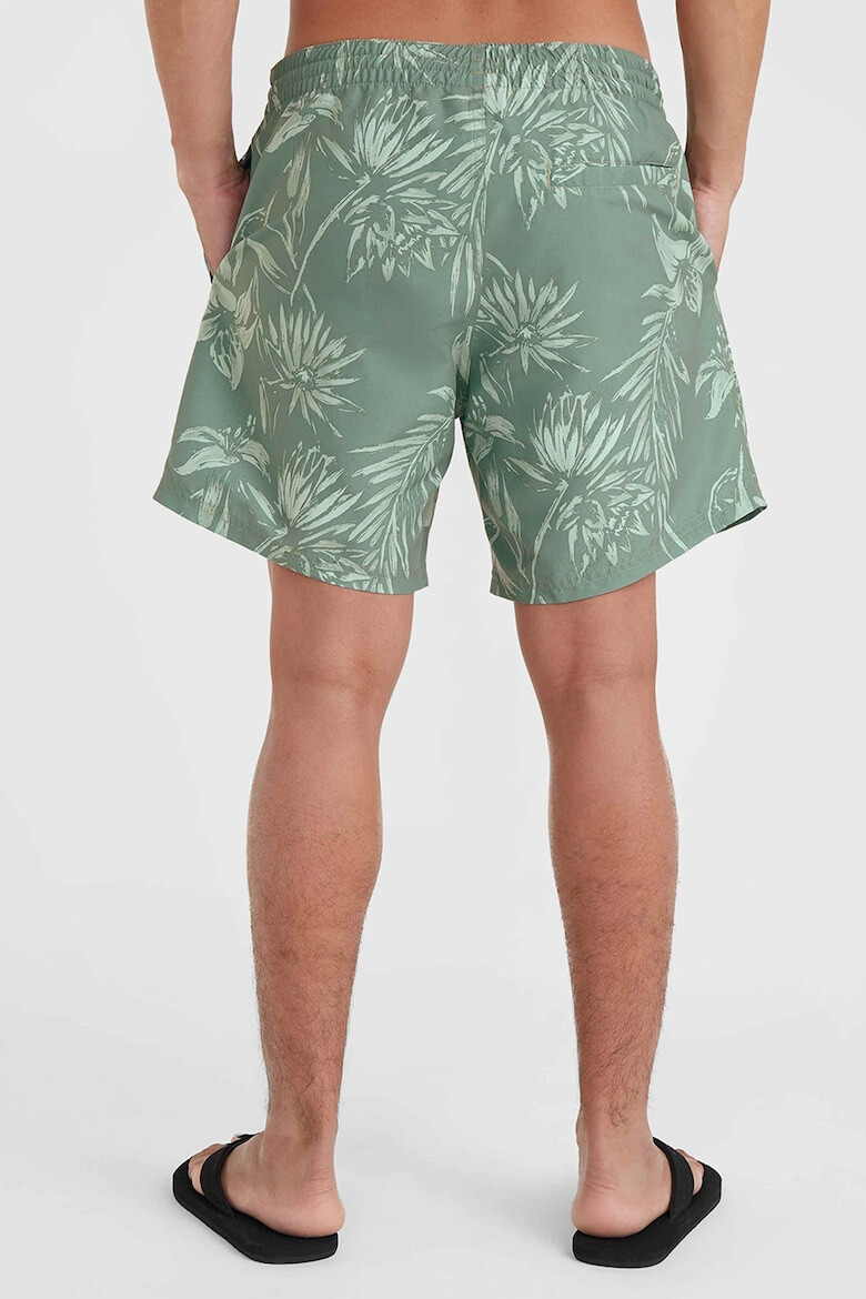 O'Neill Pantaloni scurti de baie cu talie medie si model Cali Floral 16'' - Pled.ro