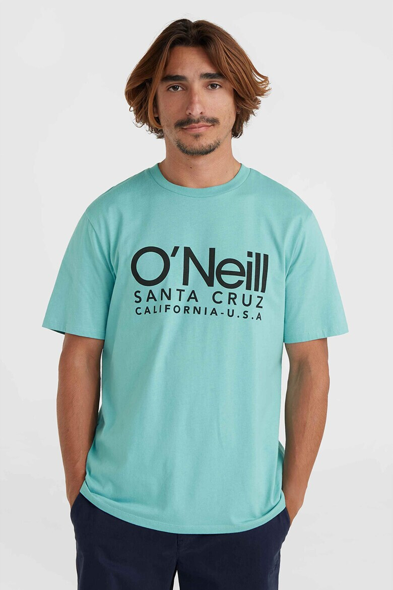 O'Neill Tricou cu decolteu la baza gatului si imprimeu logo - Pled.ro