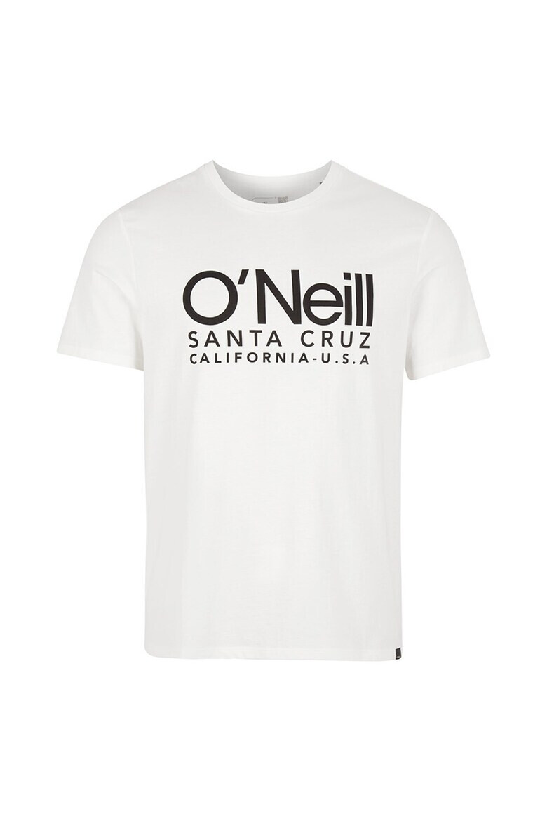 O'Neill Tricou de bumbac cu decolteu la baza gatului si imprimeu logo - Pled.ro