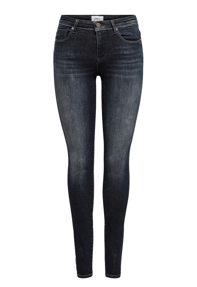 Only Blugi skinny cu aspect decolorat - Pled.ro