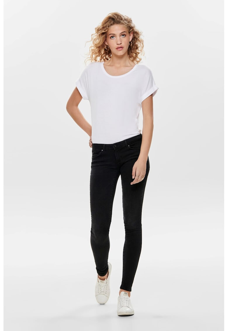 Only Blugi skinny cu aspect decolorat - Pled.ro