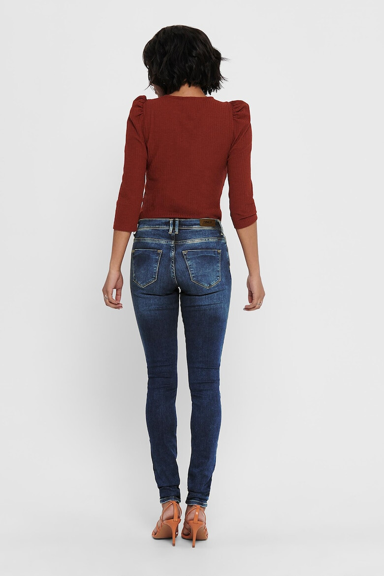 Only Blugi skinny cu aspect decolorat - Pled.ro