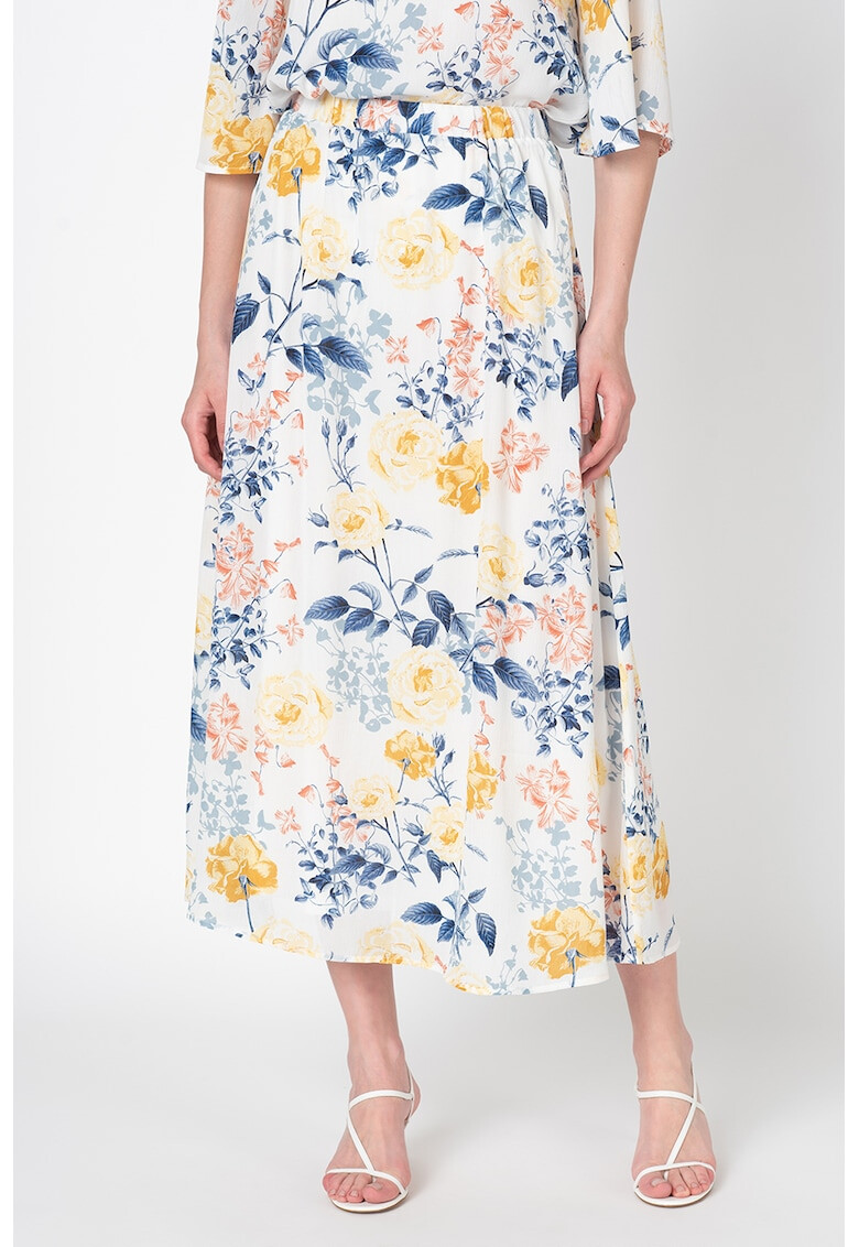 Only Fusta midi cu imprimeu floral Lexy - Pled.ro