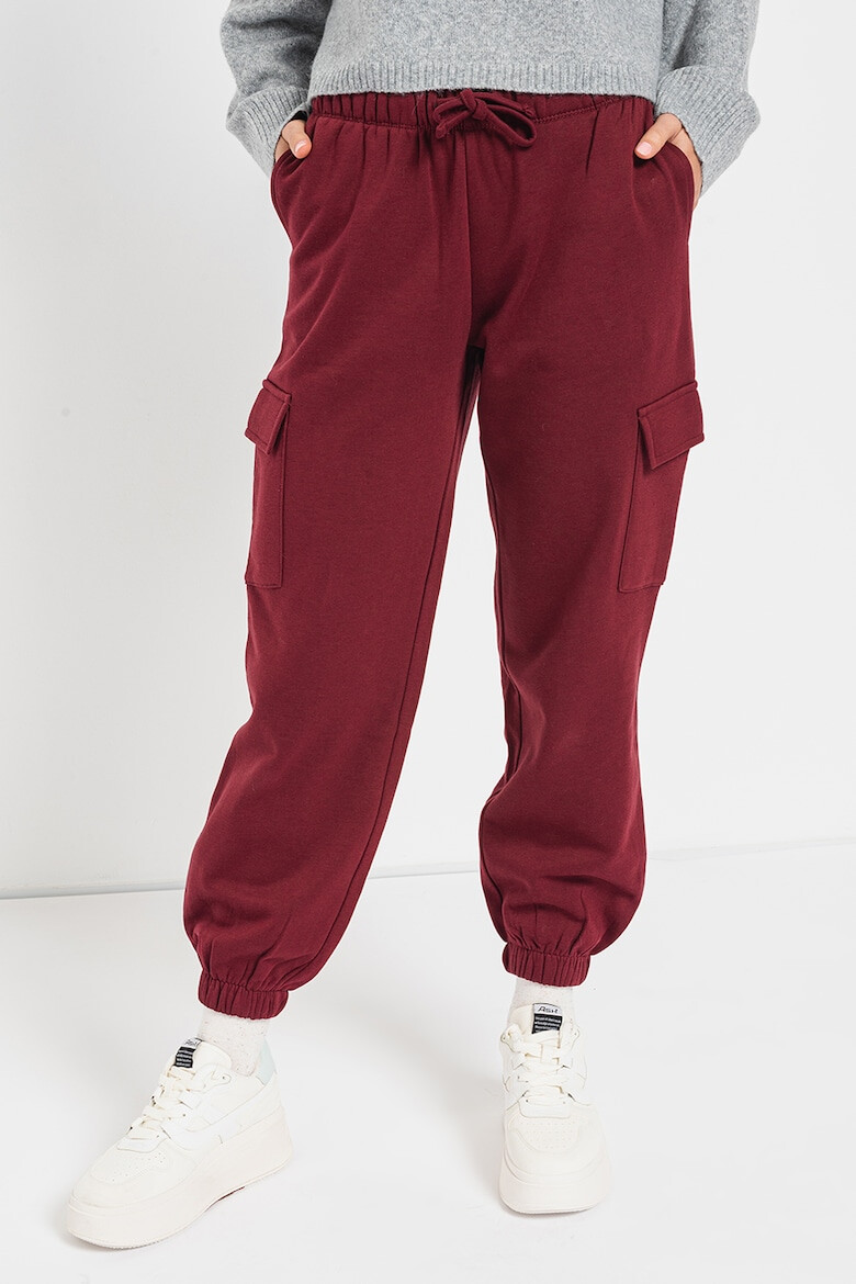 Only Pantaloni cargo cu talie inalta Sandre - Pled.ro