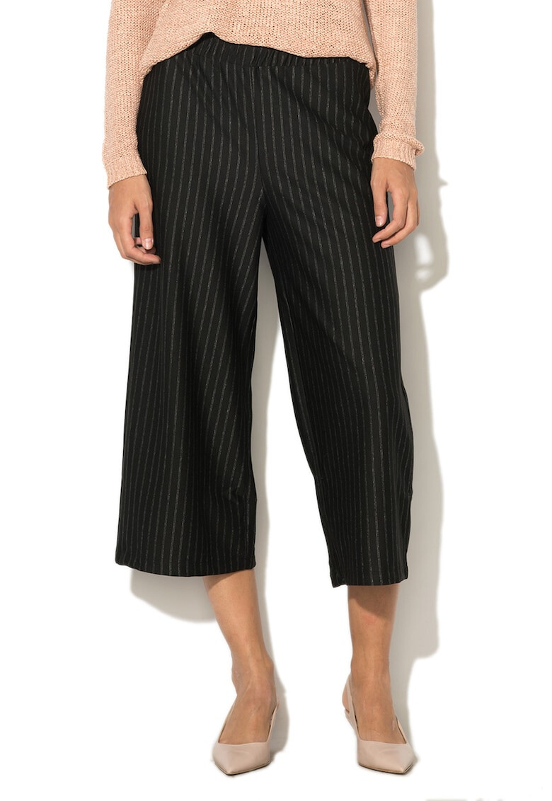 Only Pantaloni culotte in dungi Sezin - Pled.ro