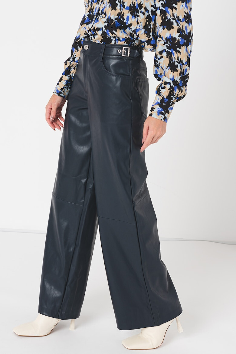 Only Pantaloni de piele ecologica Heidi - Pled.ro