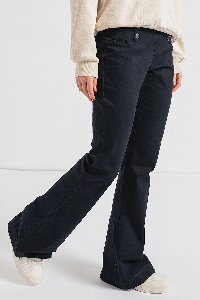 Only Pantaloni de trening bootcut din amestec de bumbac - Pled.ro