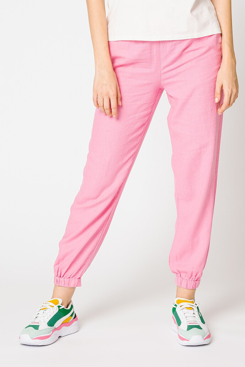 Only Pantaloni jogger din amestec de in Caro - Pled.ro