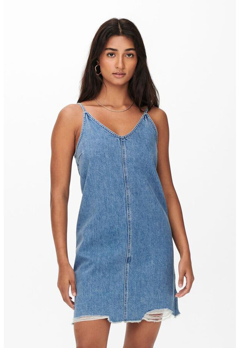 Only Rochie dreapta din denim - Pled.ro