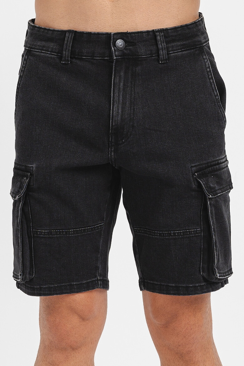 Only & Sons Bermude cargo din denim - Pled.ro