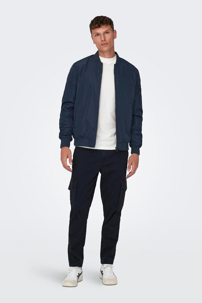 Only & Sons Jacheta bomber uni - Pled.ro