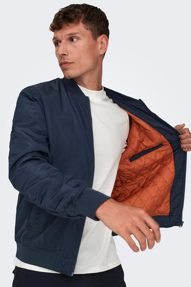 Only & Sons Jacheta bomber uni - Pled.ro