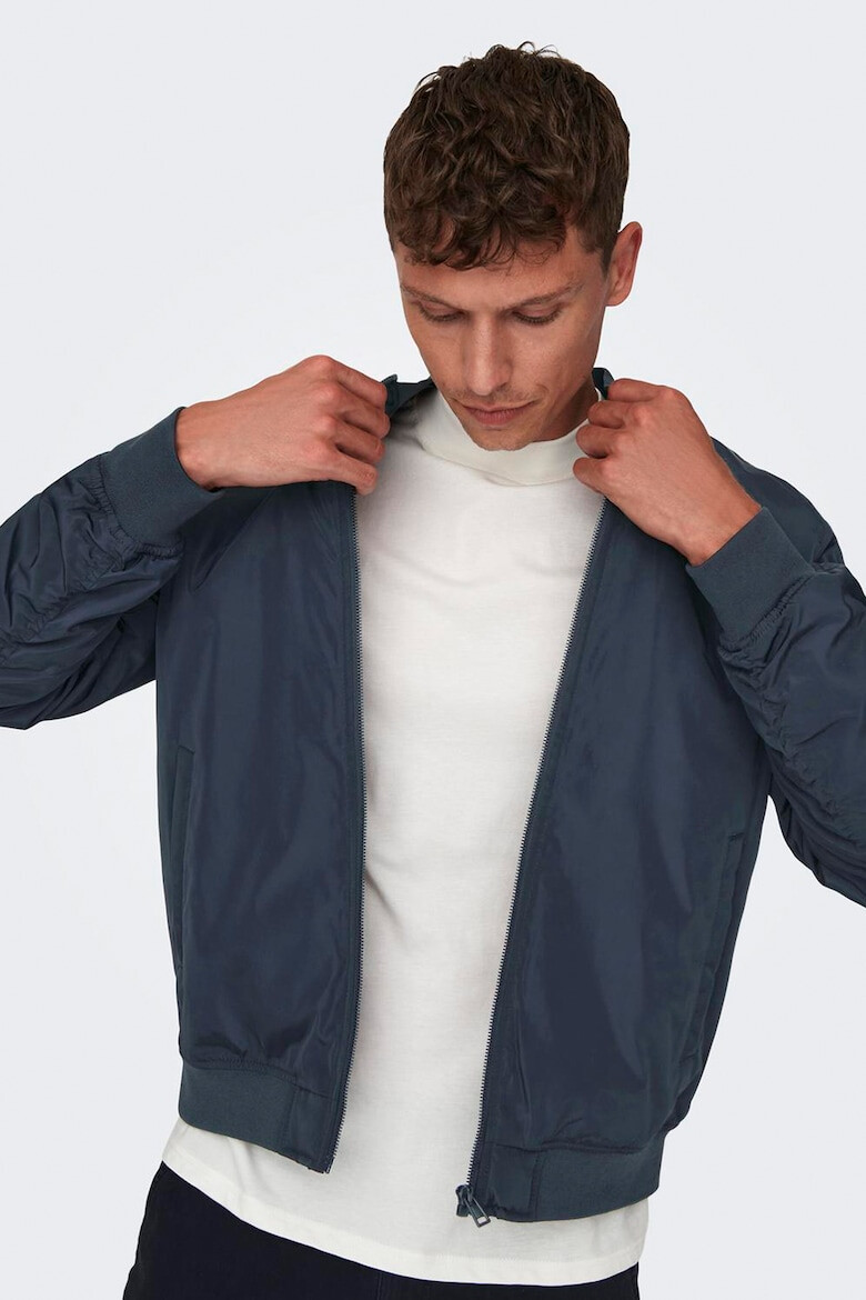 Only & Sons Jacheta bomber uni - Pled.ro