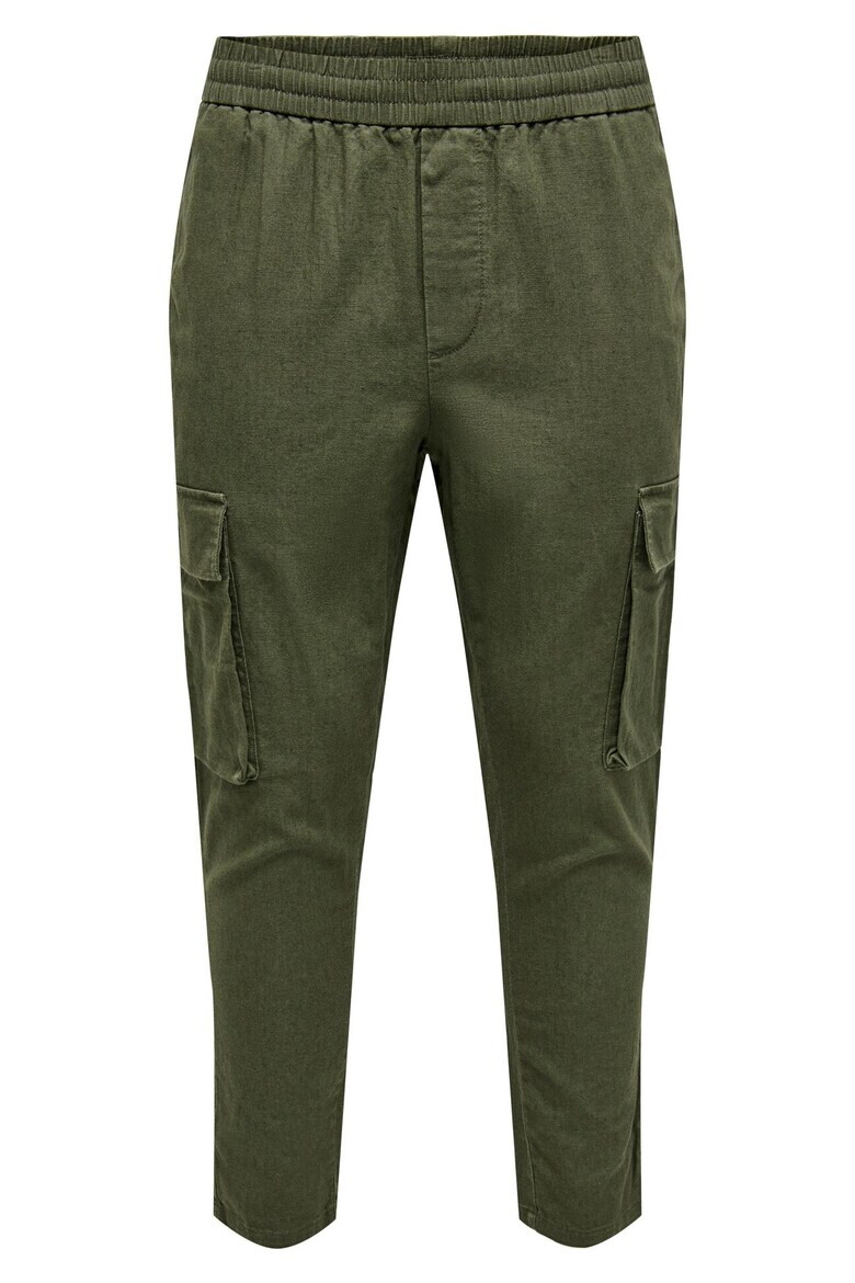 Only & Sons Pantaloni barbati In/Bumbac Verde - Pled.ro