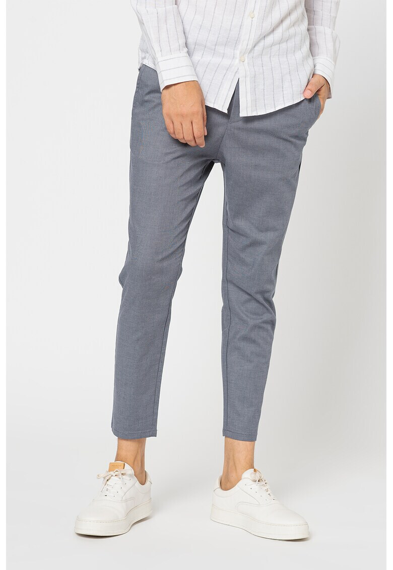 Only & Sons Pantaloni conici cu snur in talie - Pled.ro