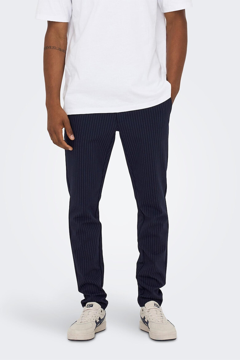 Only & Sons Pantaloni cu dungi - Pled.ro