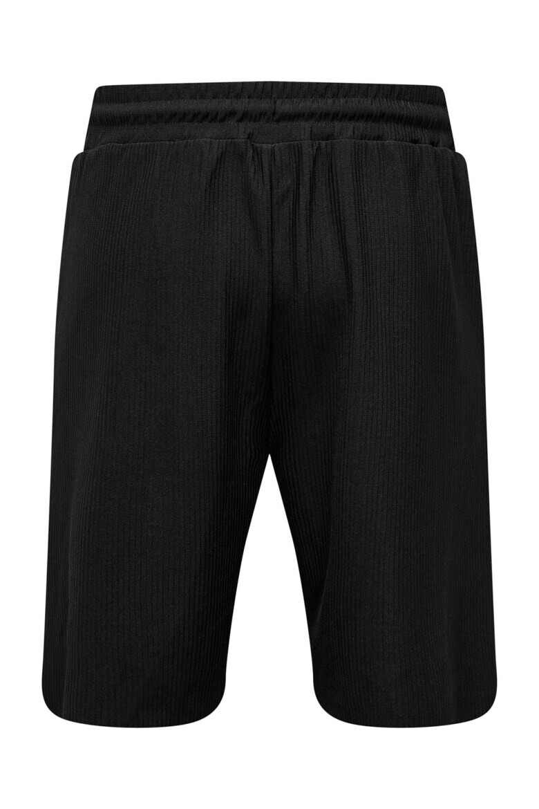 Only & Sons Pantaloni Scurti barbati 301847199 Poliester Negru - Pled.ro