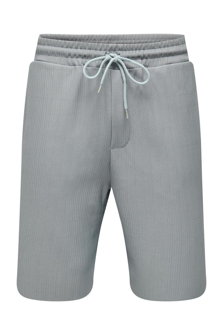 Only & Sons Pantaloni Scurti barbati 301847205 Poliester Gri - Pled.ro