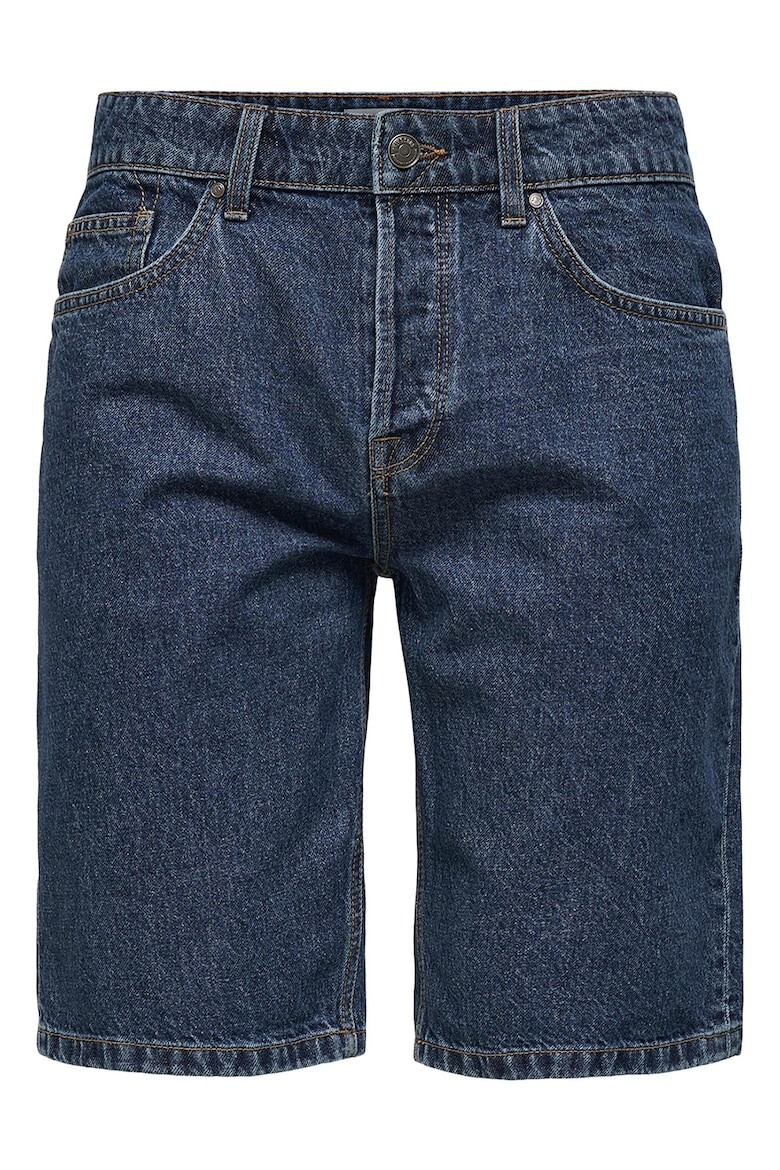 Only & Sons Pantaloni scurti drepti de denim - Pled.ro