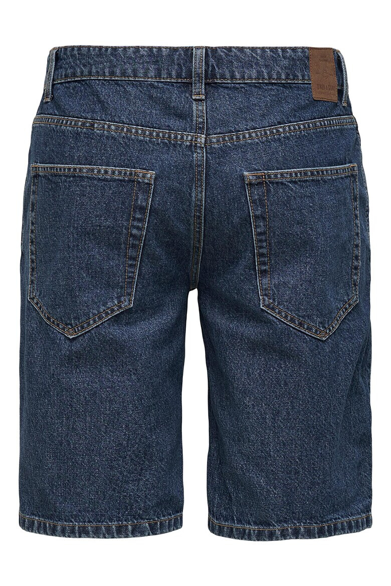 Only & Sons Pantaloni scurti drepti de denim - Pled.ro