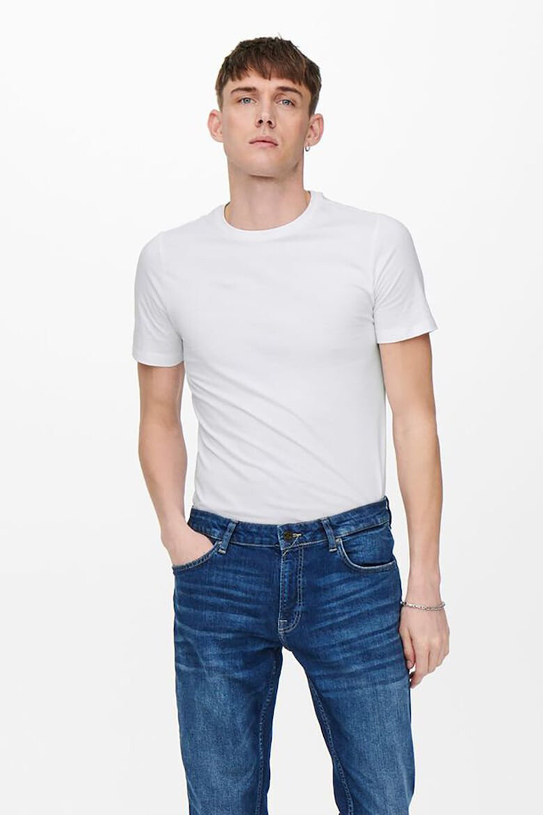 Only & Sons Set de tricouri slim fit Basic - 2 piese - Pled.ro