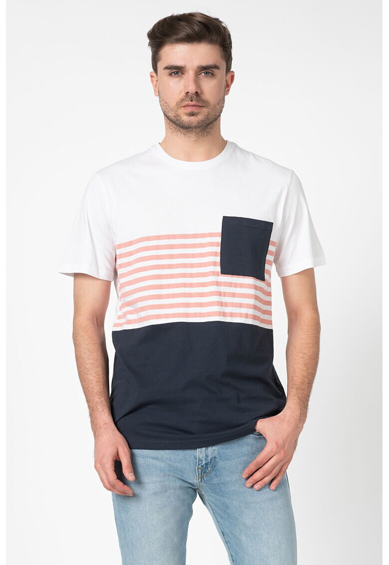 Only & sons Tricou cu buzunar pe piept Del Mar - Pled.ro