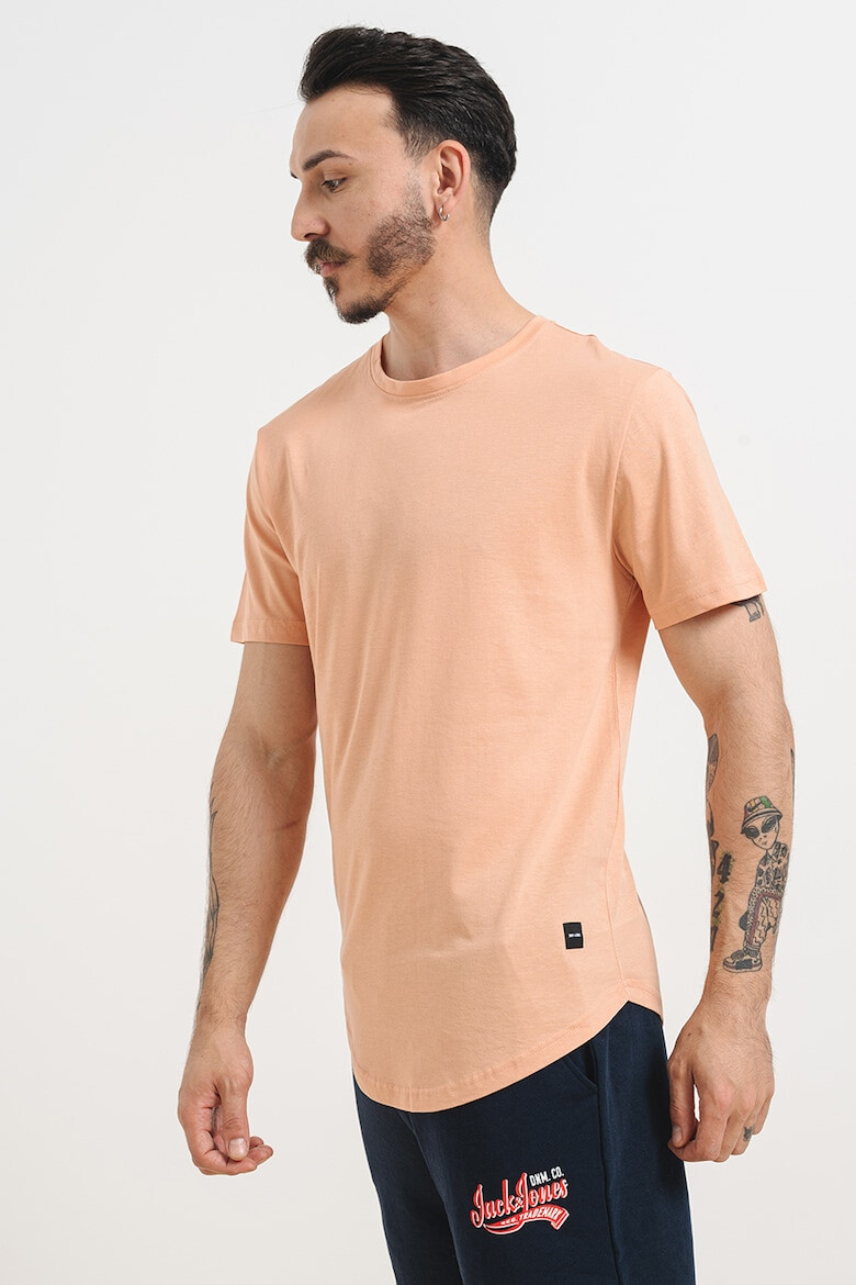 Only & Sons Tricou de bumbac cu decolteu la baza gatului - Pled.ro