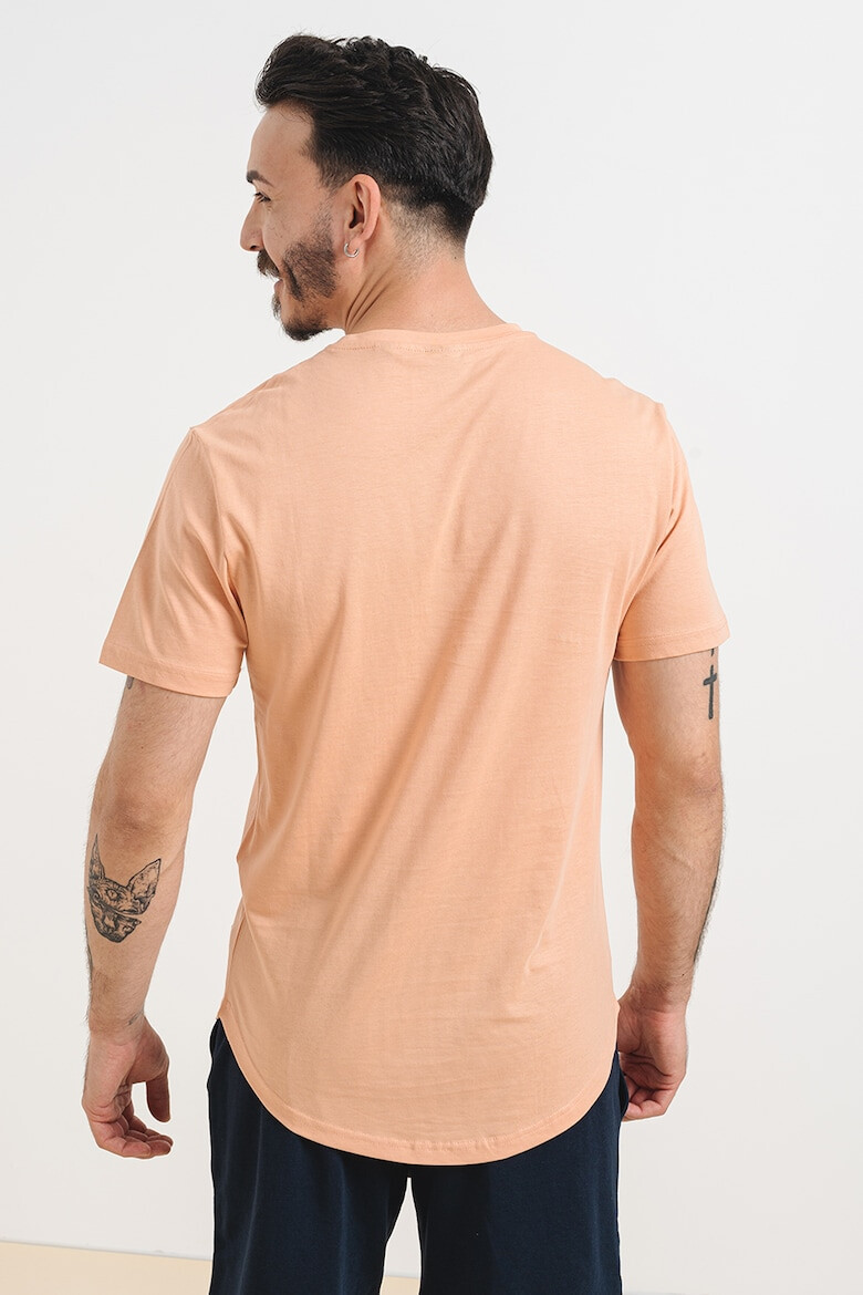 Only & Sons Tricou de bumbac cu decolteu la baza gatului - Pled.ro