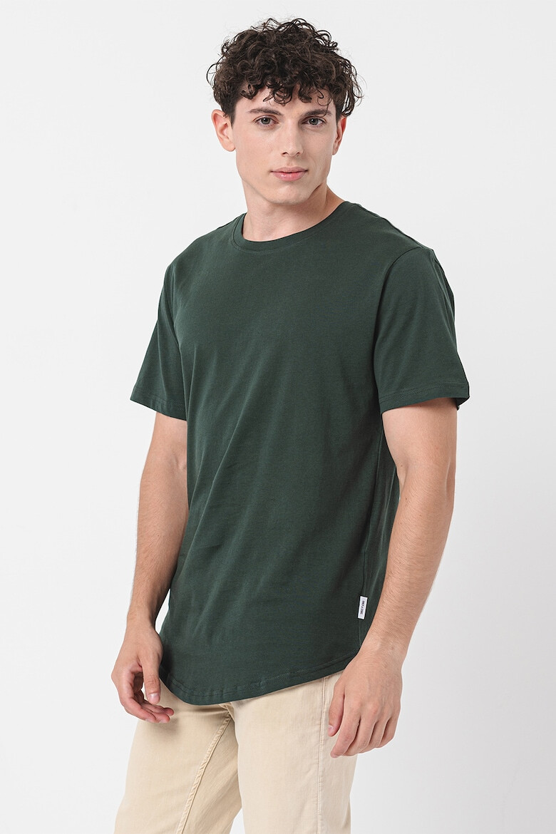 Only & Sons Tricou de bumbac cu decolteu la baza gatului - Pled.ro