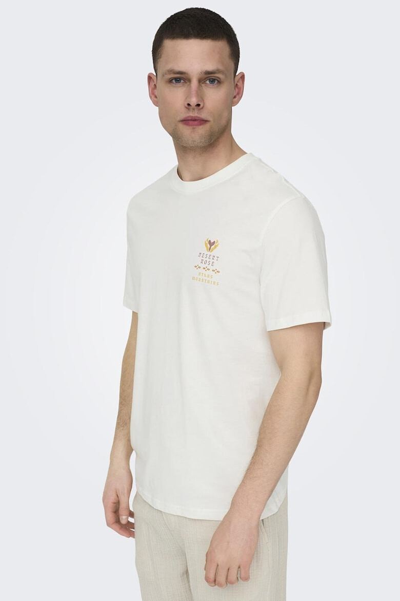 Only & Sons Tricou de bumbac organic - Pled.ro