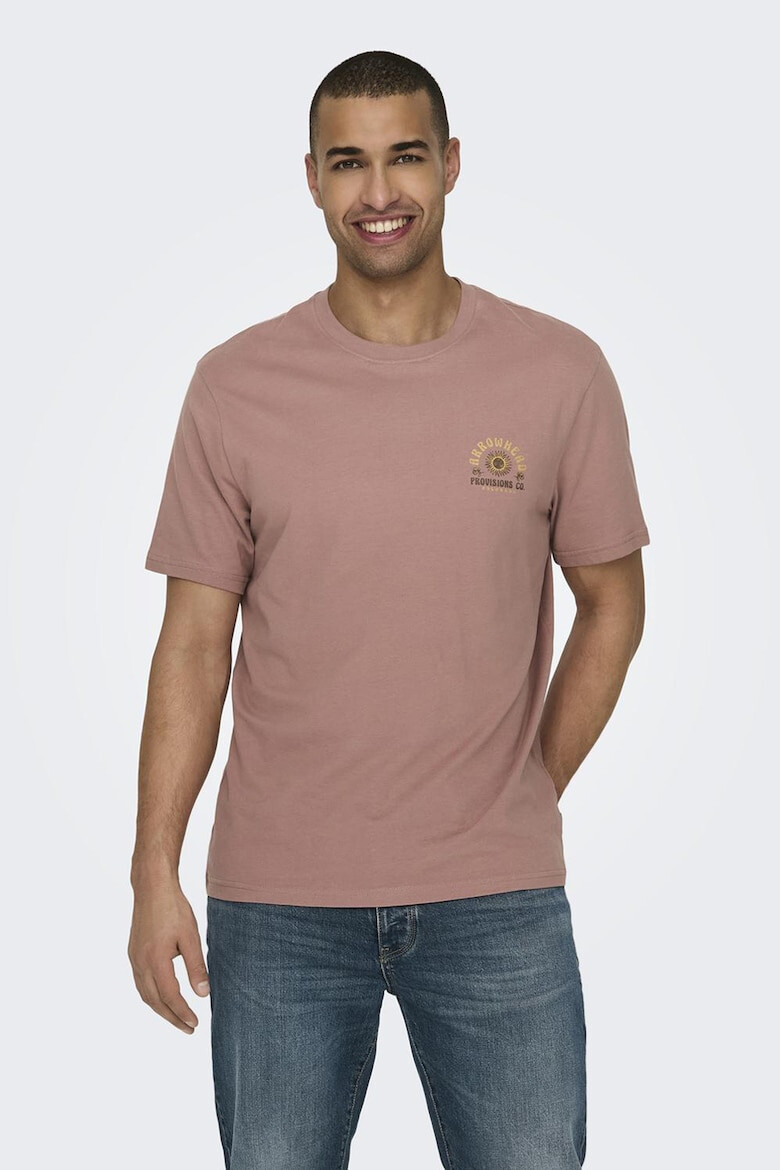 Only & Sons Tricou de bumbac organic - Pled.ro