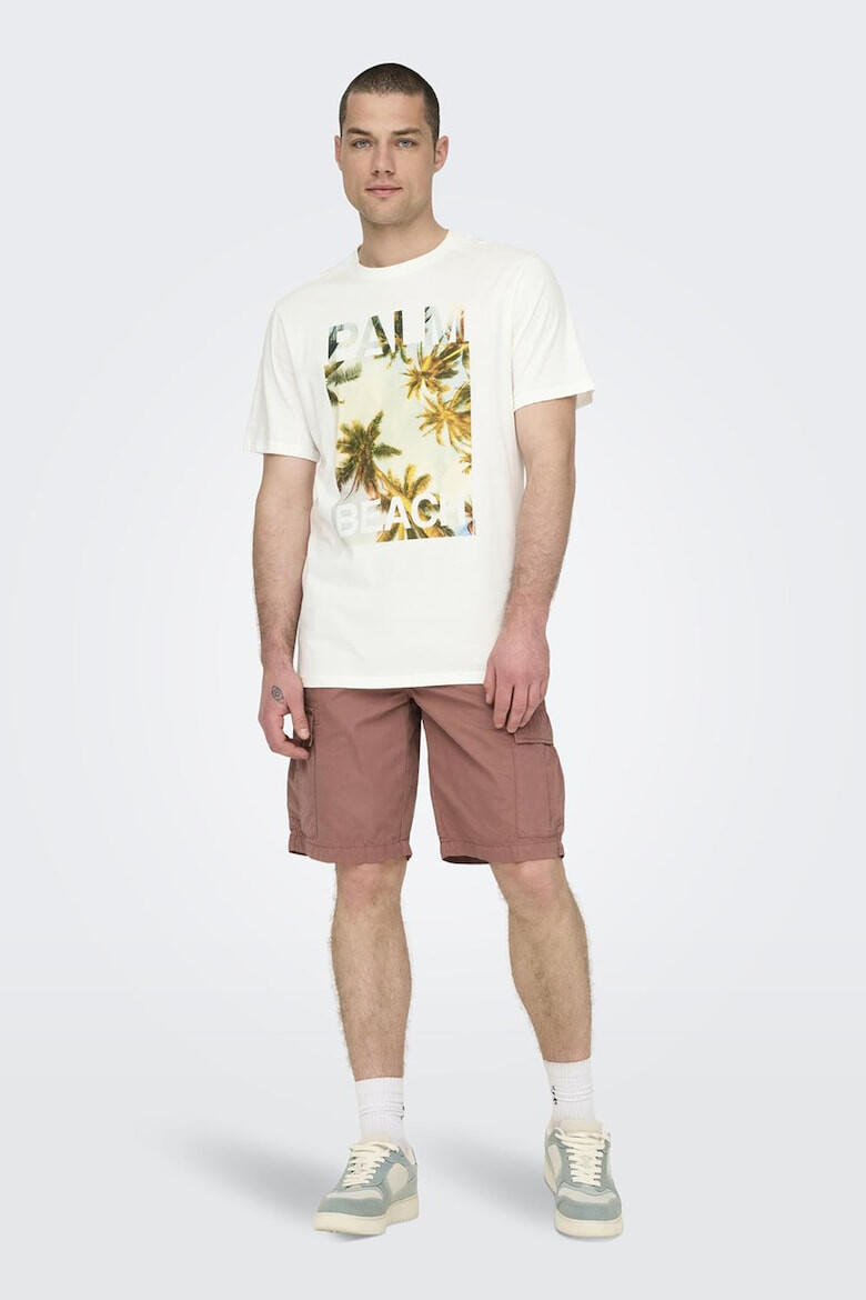 Only & Sons Tricou de bumbac organic - Pled.ro