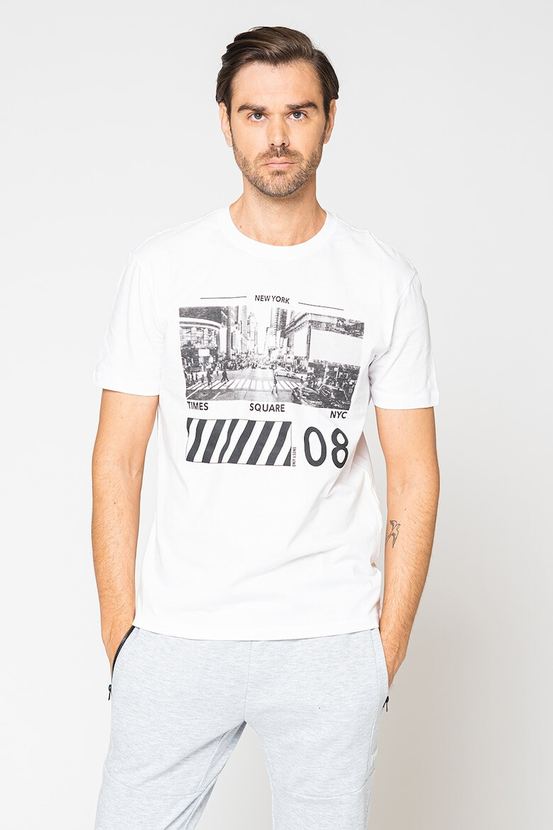 Only & Sons Tricou din bumbac cu imprimeu - Pled.ro