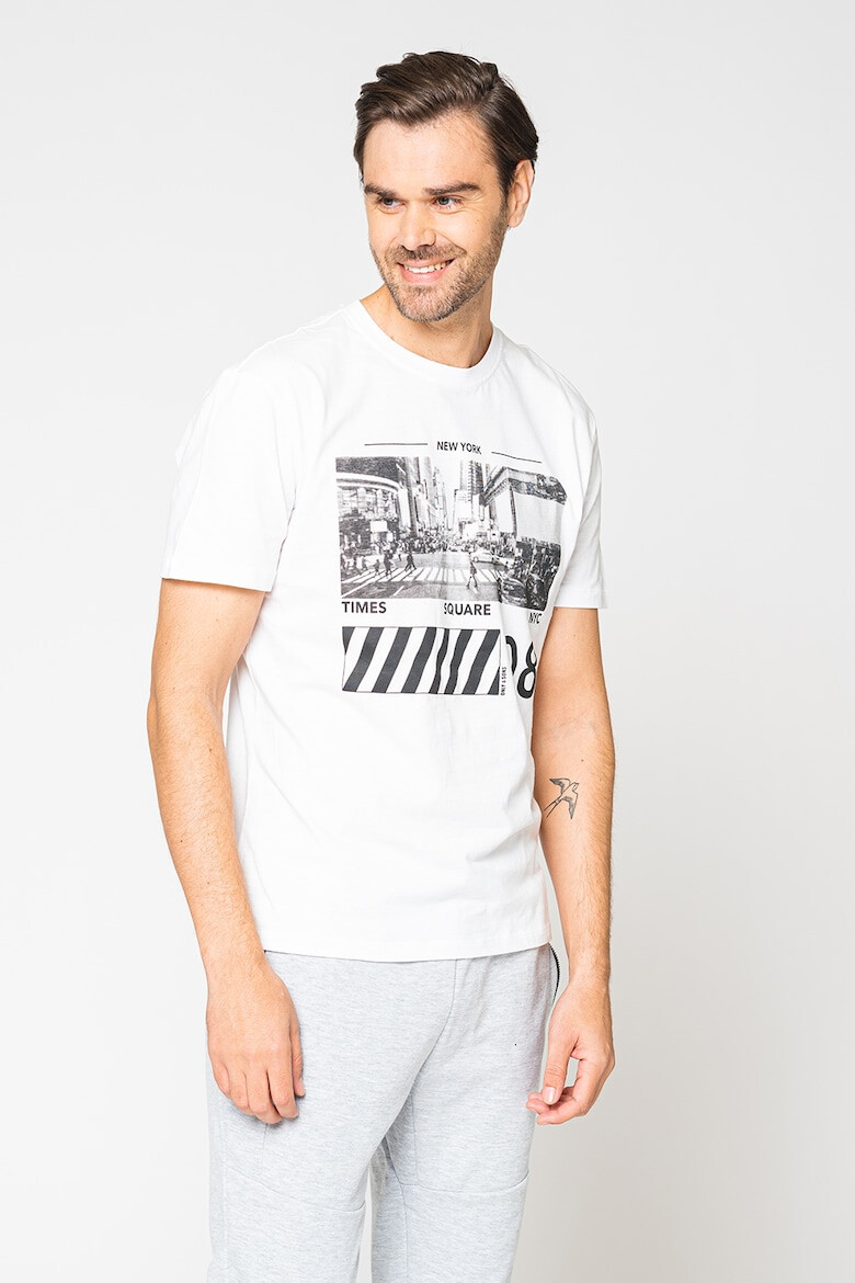 Only & Sons Tricou din bumbac cu imprimeu - Pled.ro