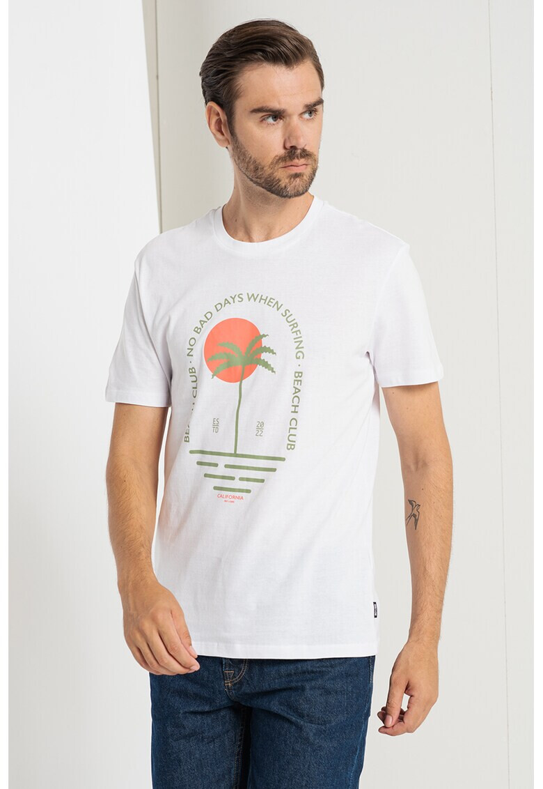 Only & Sons Tricou din bumbac cu imprimeu Ilias - Pled.ro