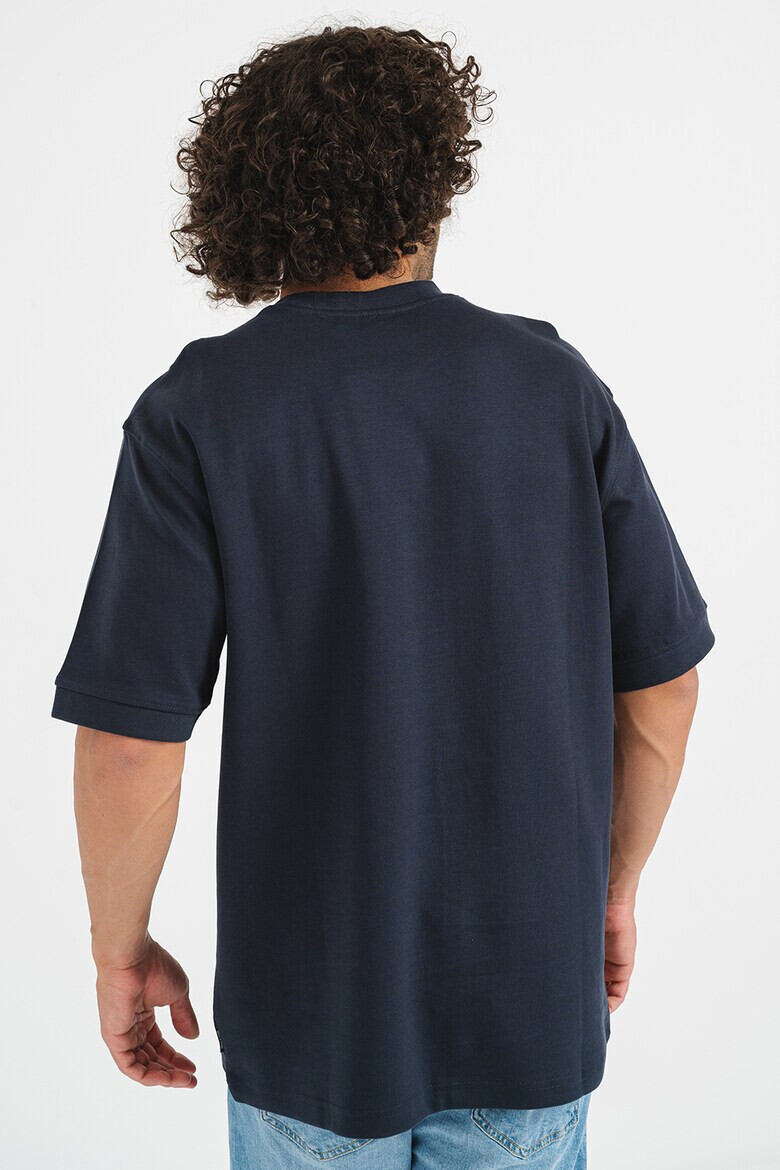 Only & Sons Tricou din bumbac organic cu decolteu la baza gatului - Pled.ro