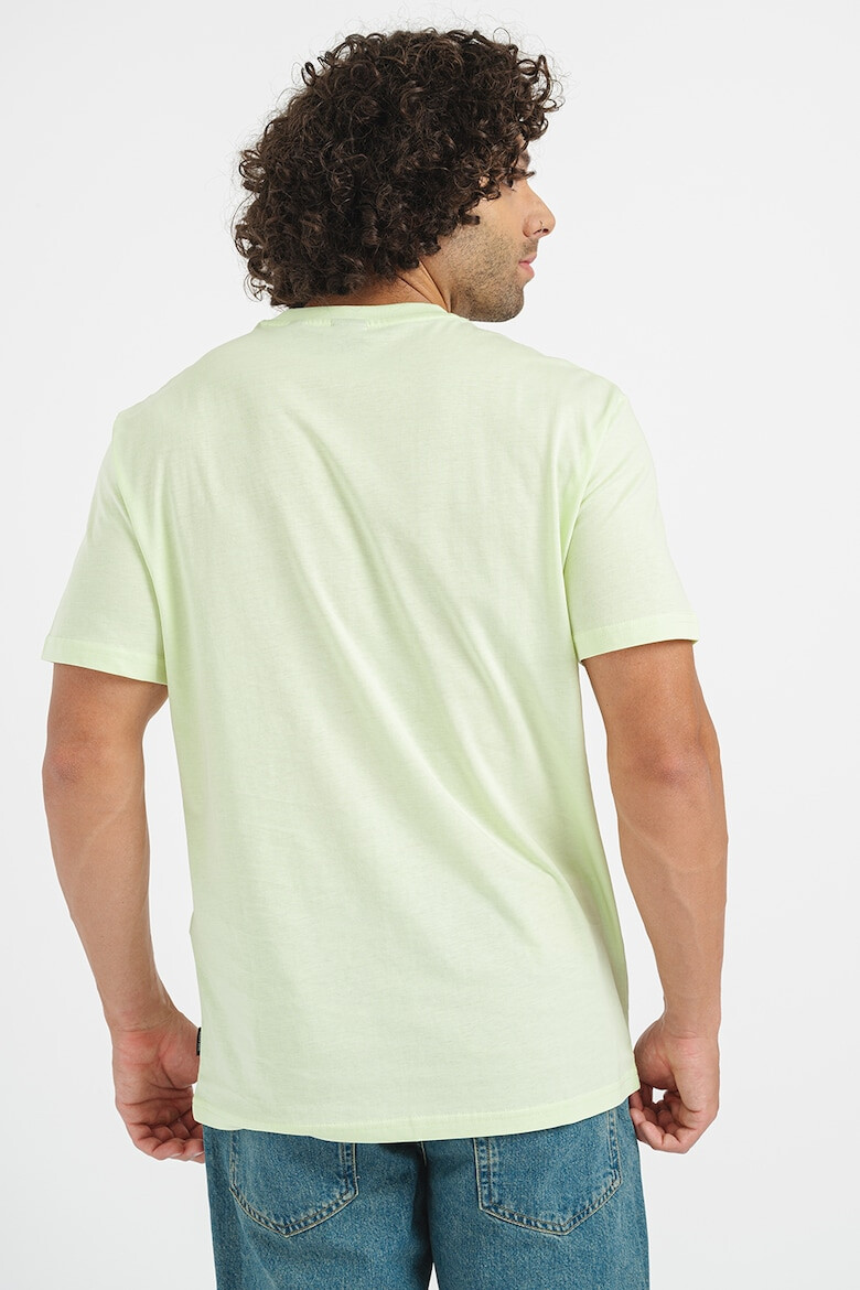 Only & Sons Tricou din bumbac organic cu imprimeu logo pe piept - Pled.ro