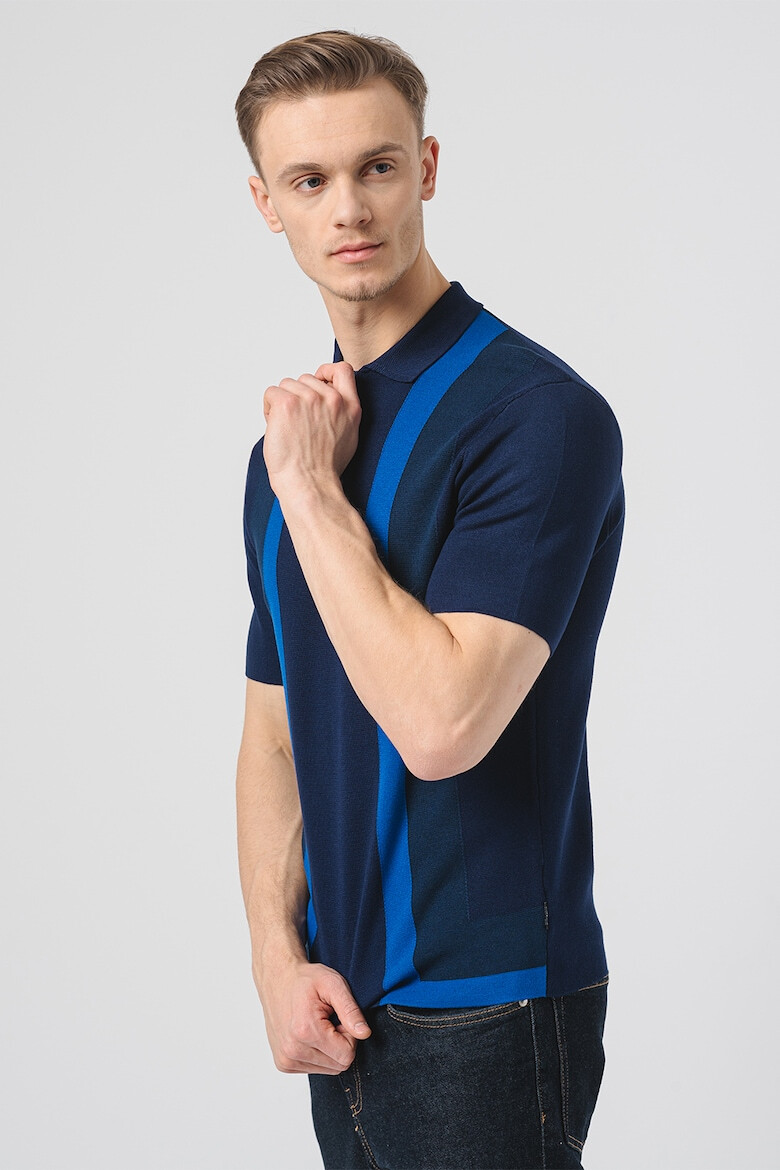 Only & Sons Tricou polo cu denta cu fermoar - Pled.ro