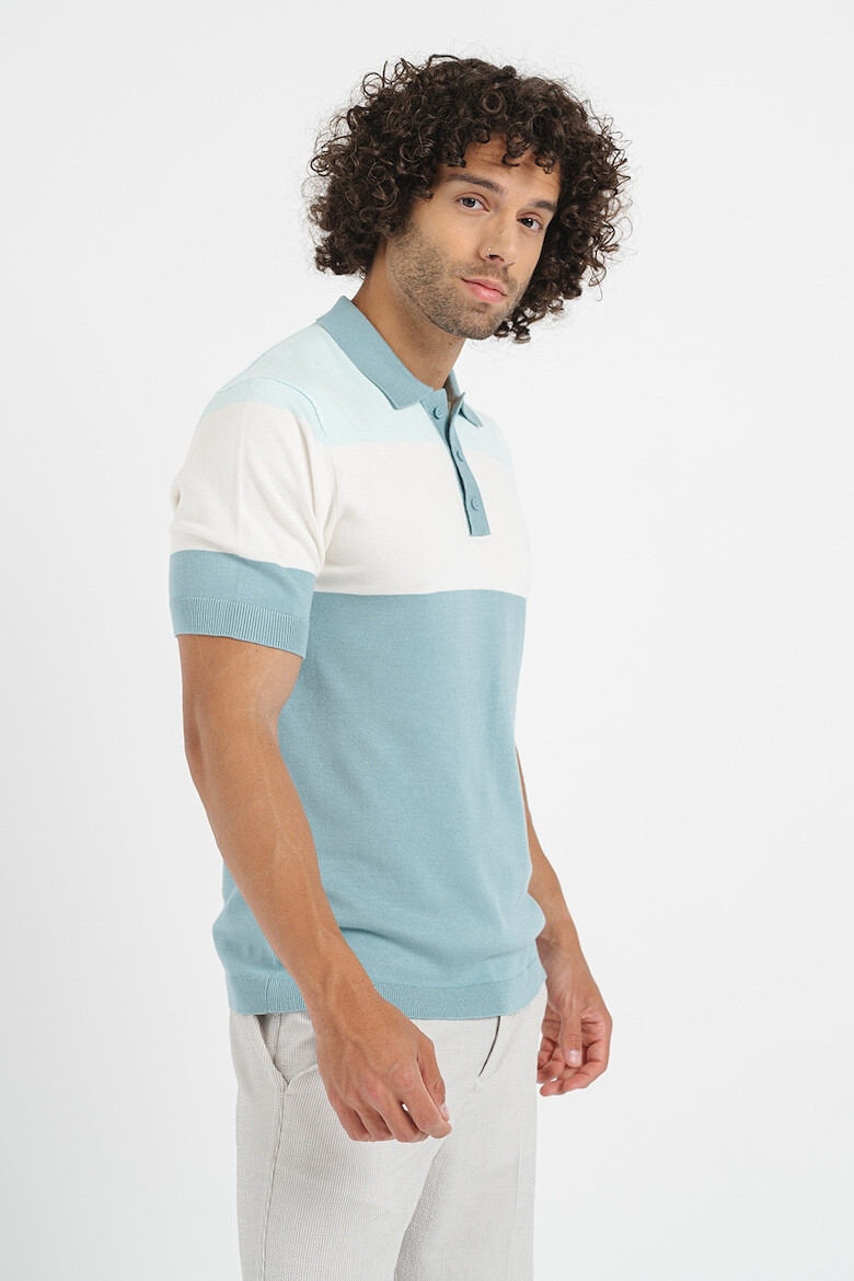 Only & Sons Tricou polo cu model colorblock - Pled.ro