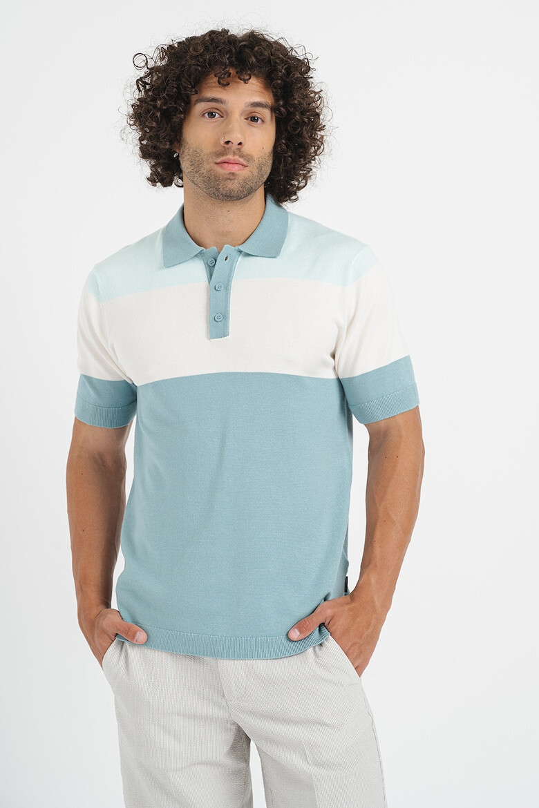 Only & Sons Tricou polo cu model colorblock - Pled.ro