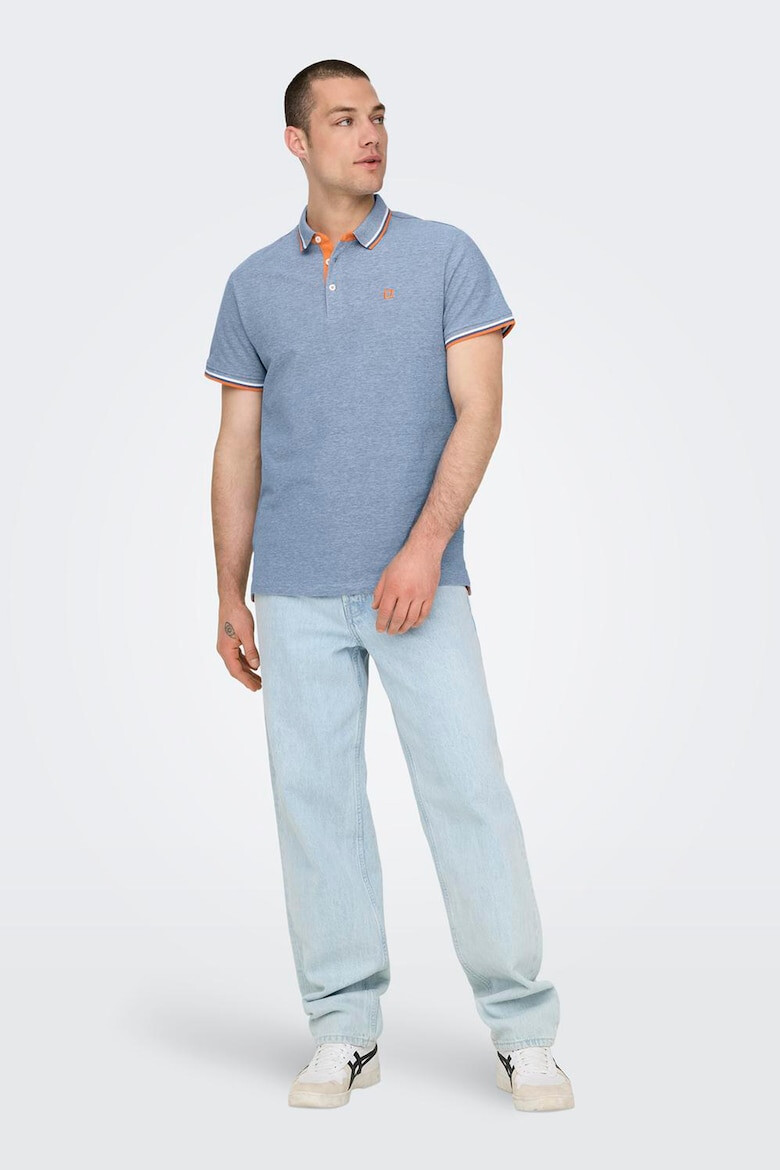 Only & Sons Tricou polo de bumbac organic - Pled.ro