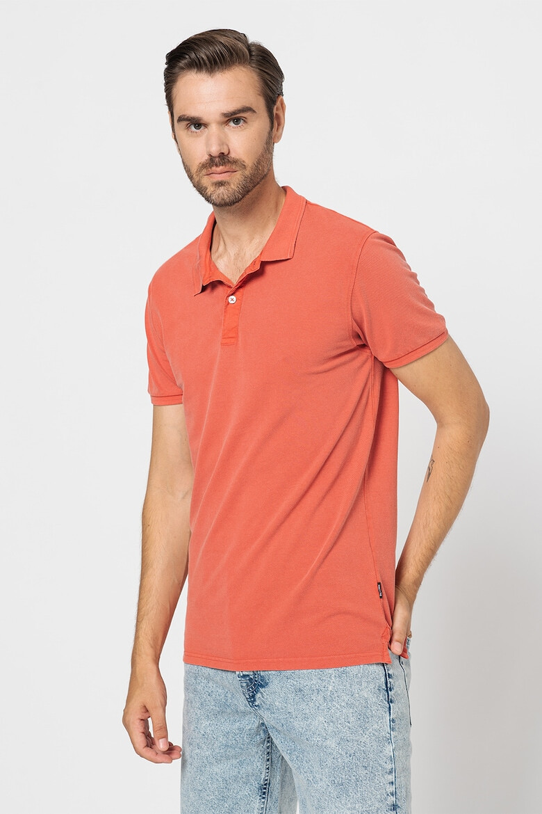 Only & Sons Tricou polo slim fit din material pique Travis - Pled.ro