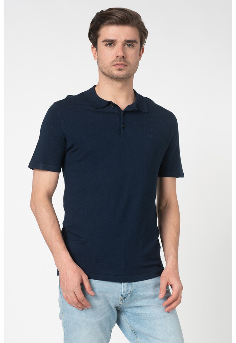 Only & Sons Tricou polo tricotat fin Nestor - Pled.ro